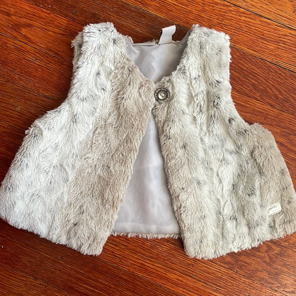 Fuzzy vest